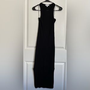 Women's Sleeveless Ribbed Midi Dress